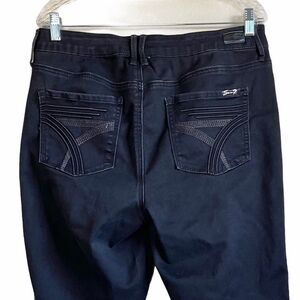 Seven7 Black High Rise Ankle Skinny Plus Size 14